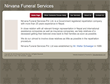 Tablet Screenshot of nirvanafunerals.com